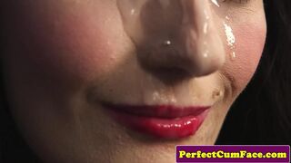 Szenvedélyes csipkés szépség orbitális adag arcon