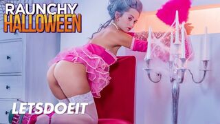 Shrima Malati maszkos idősödő szeretővel ünnepli halloween-t erőszakos dugással