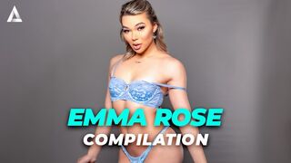 Emma Rose forró transzi lesbi kalandjai – kettős dugás, édeshármas hancúr és vad valag örömök