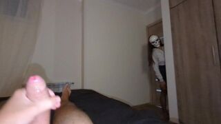 Vonzó milf szellem csak halloween éjszakáján jön el közösülni