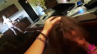 Hajnali kávé után vad baszás és oboázás egy tinivel
