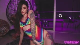 Gia_baker szívdöglesztő tánca és vad masztija webkamerán